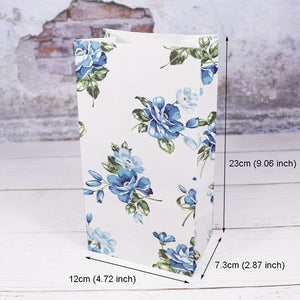 5pcs Snowflake Merry Christmas Paper Bag