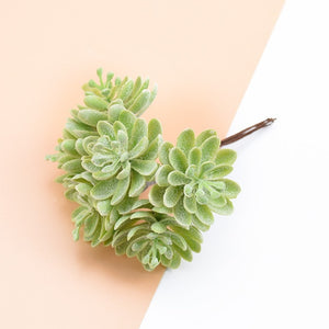 6PCS silk flowers for scrapbooking artificial plants for home