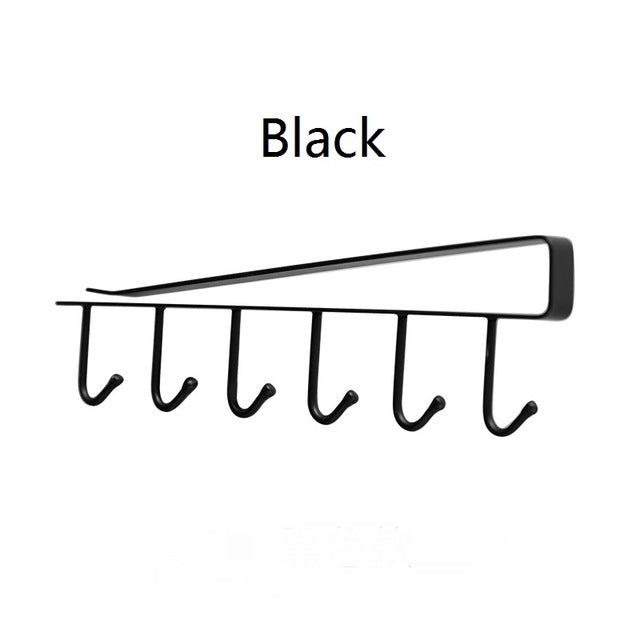 Home seamless kitchen storage rack