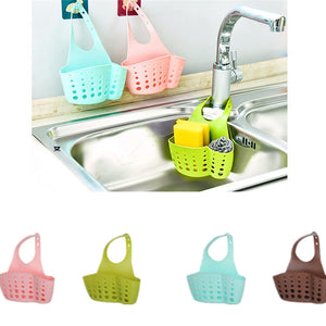 Sink Shelf Soap Sponge Drain Rack