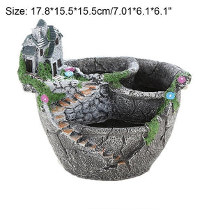 Succulent Plants Planter Flowerpot Resin Flower Pot