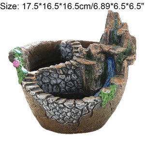Succulent Plants Planter Flowerpot Resin Flower Pot