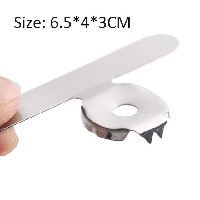 1pc Garlic Peeler Stainless Steel Multifunctional Chestnut Ginger Peeler
