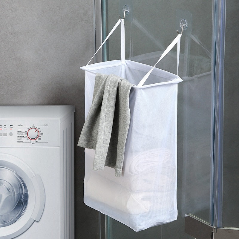 Wall Hanging Laundry Basket Underwear Socks Storage