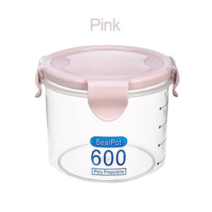 Three Colors 600-1000 ml  Kitchen Storage Box