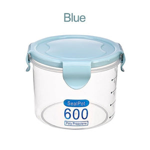 Three Colors 600-1000 ml  Kitchen Storage Box
