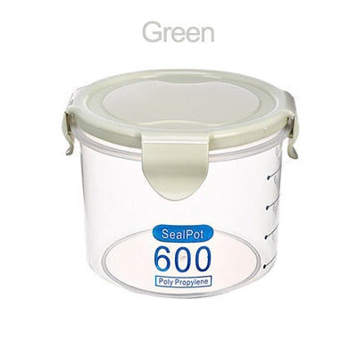 Three Colors 600-1000 ml  Kitchen Storage Box