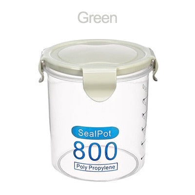 Three Colors 600-1000 ml  Kitchen Storage Box