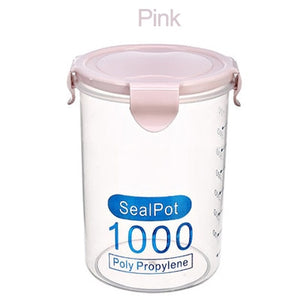 Three Colors 600-1000 ml  Kitchen Storage Box