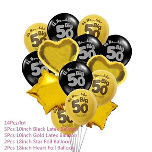 30th/50th/60th Happy Birthday Photo Booth Prop Anniversary Birthday Party