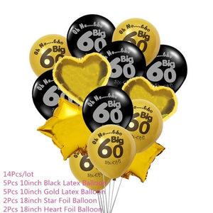 30th/50th/60th Happy Birthday Photo Booth Prop Anniversary Birthday Party