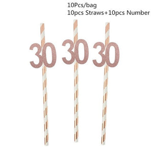30th/50th/60th Happy Birthday Photo Booth Prop Anniversary Birthday Party