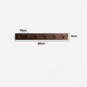 Nordic Style Solid Wood Hook Door Hanger Wall