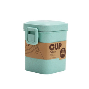 900 ml Portable Healthy Material Lunch Box 3 Layer