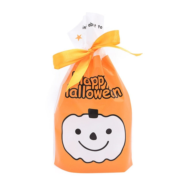 5/10 pcs Candy Cookies Gift Bags With Ribbon Snack