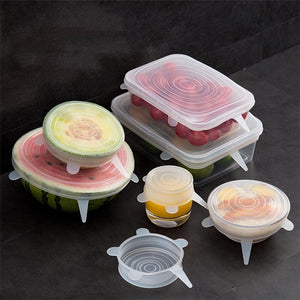 6Pcs/Set Silicone Caps covers