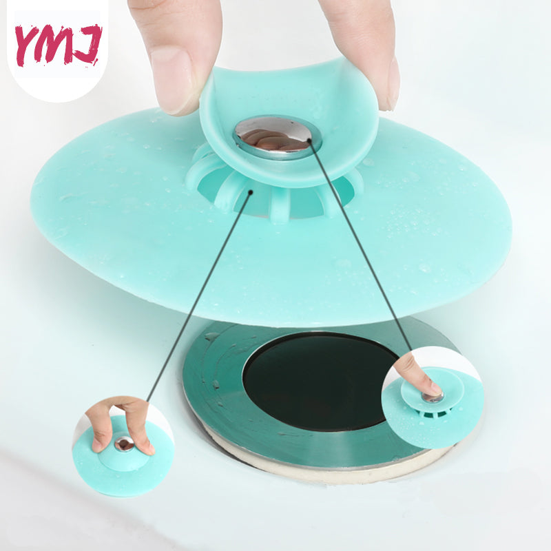 Filter Anti-Clogging Basin Hair Catcher Water Stopper