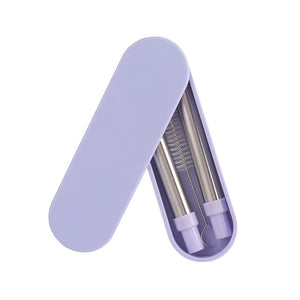 Portable Drinking Reusable Metal Straws