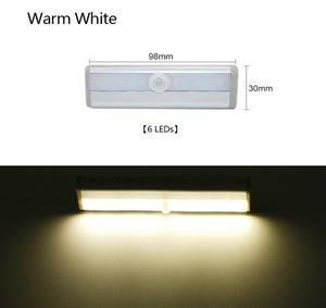 6/10 LEDs PIR LED Motion Sensor Light