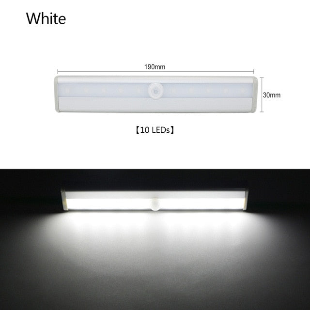 6/10 LEDs PIR LED Motion Sensor Light