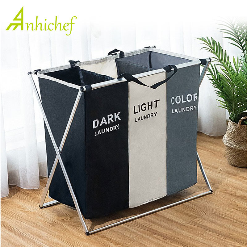 Foldable Laundry Basket Organizer For Dirty Clothes