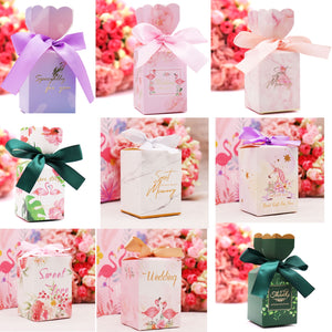 Paper Romantic Candy Box Vase Style Unicorn Flamingo