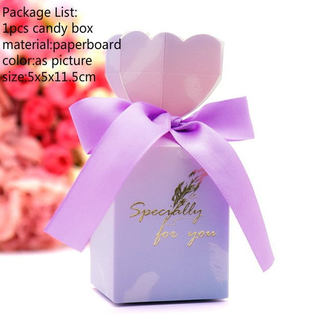 Paper Romantic Candy Box Vase Style Unicorn Flamingo