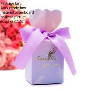 Paper Romantic Candy Box Vase Style Unicorn Flamingo