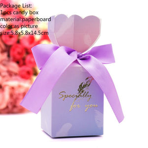 Paper Romantic Candy Box Vase Style Unicorn Flamingo