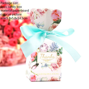 Paper Romantic Candy Box Vase Style Unicorn Flamingo