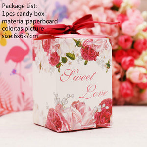 Paper Romantic Candy Box Vase Style Unicorn Flamingo