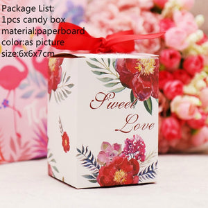 Paper Romantic Candy Box Vase Style Unicorn Flamingo
