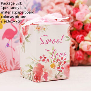 Paper Romantic Candy Box Vase Style Unicorn Flamingo