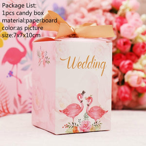 Paper Romantic Candy Box Vase Style Unicorn Flamingo
