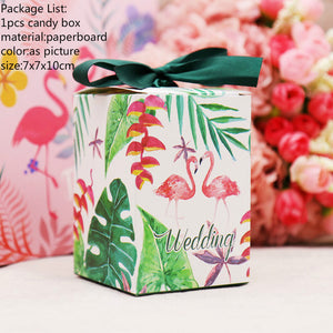Paper Romantic Candy Box Vase Style Unicorn Flamingo