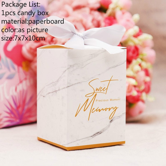 Paper Romantic Candy Box Vase Style Unicorn Flamingo