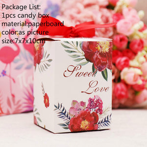 Paper Romantic Candy Box Vase Style Unicorn Flamingo