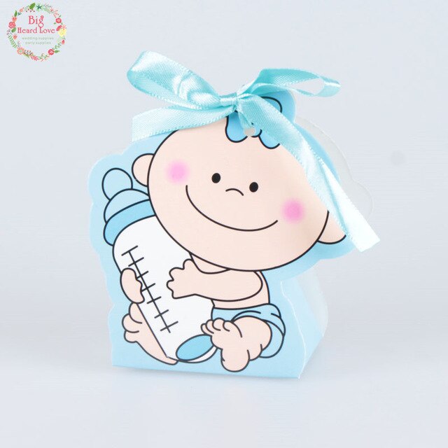 48pcs/set Baby Girl And Boy Paper Gift Box