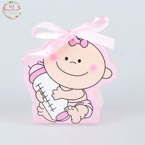 48pcs/set Baby Girl And Boy Paper Gift Box