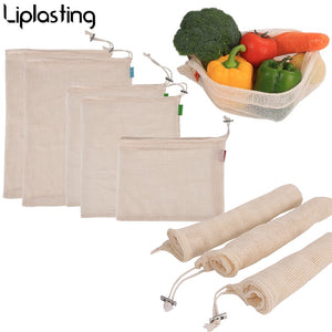 Eco friendly Reusable Produce Bags Washable