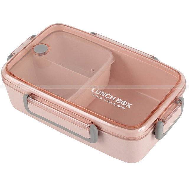 Lunch Box Bamboo Fiber Material Eco-friendly