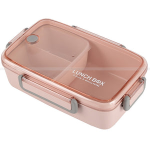 Lunch Box Bamboo Fiber Material Eco-friendly
