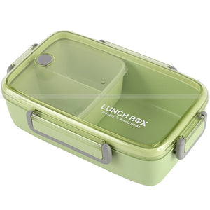 Lunch Box Bamboo Fiber Material Eco-friendly