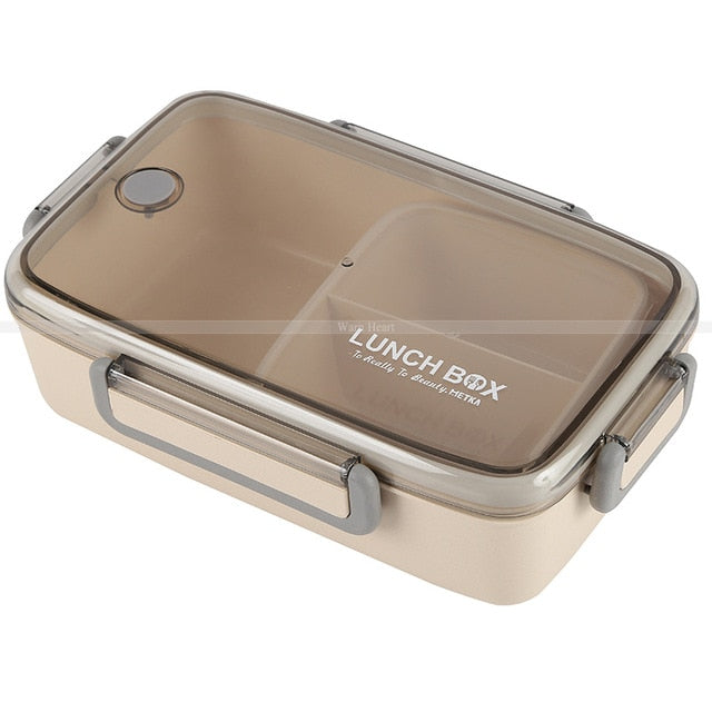 Lunch Box Bamboo Fiber Material Eco-friendly