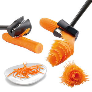 Kitchen Fruit Tool Vegetable Cutter Plastic Spiral