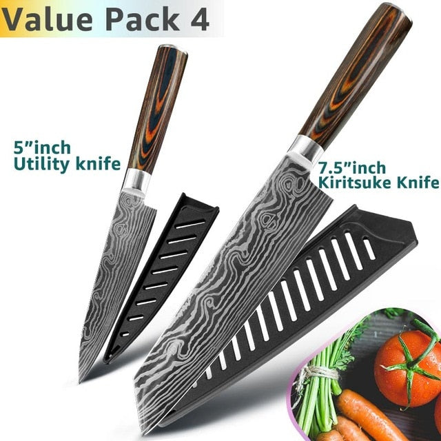 Kitchen Knife 5 Piece Set