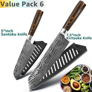 Kitchen Knife 5 Piece Set
