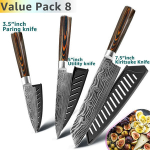 Kitchen Knife 5 Piece Set