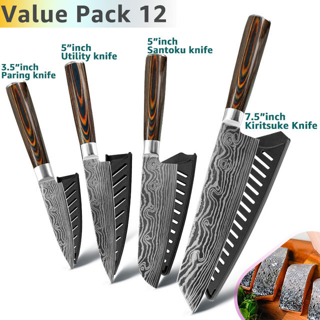 Kitchen Knife 5 Piece Set