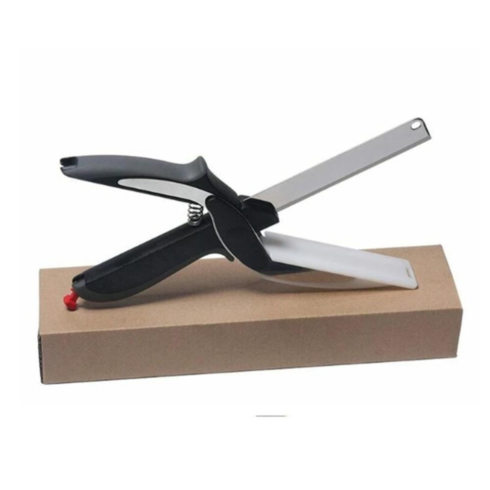 Food Scissors Vegetable Scissors 2-In-1 Smart Stainless Steel